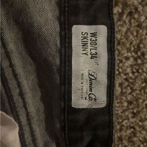 Denim&Co Gray Skinny Jeans Sleek Modern Fit